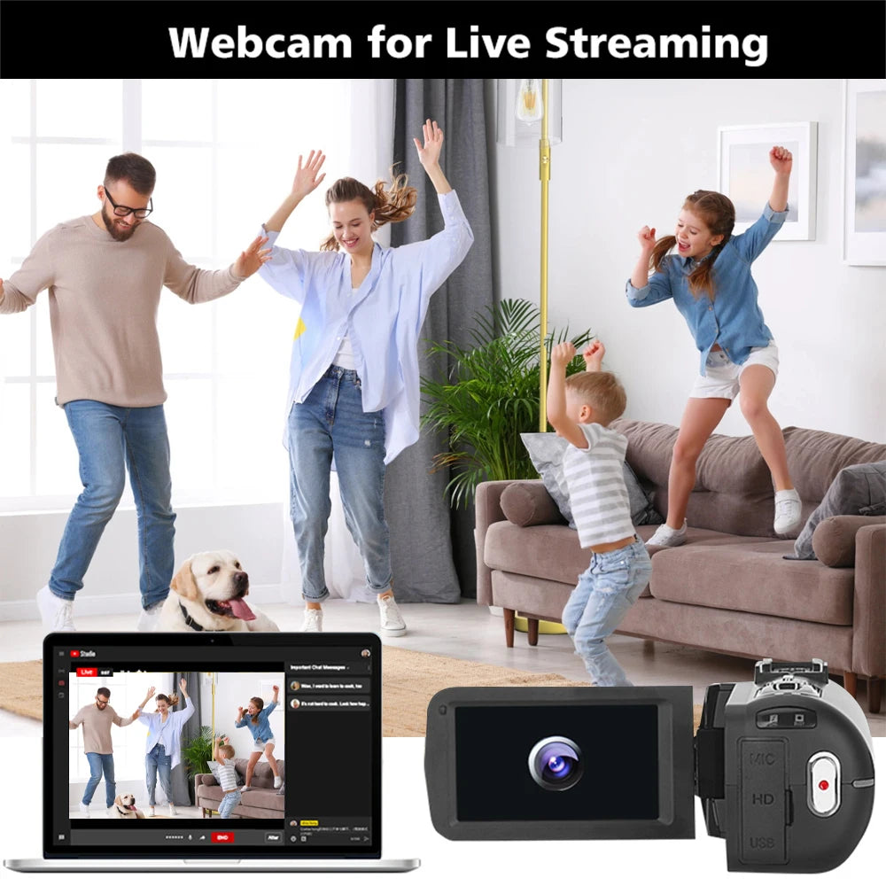 8K Video Camera &ndash; 64MP High-Definition Recording