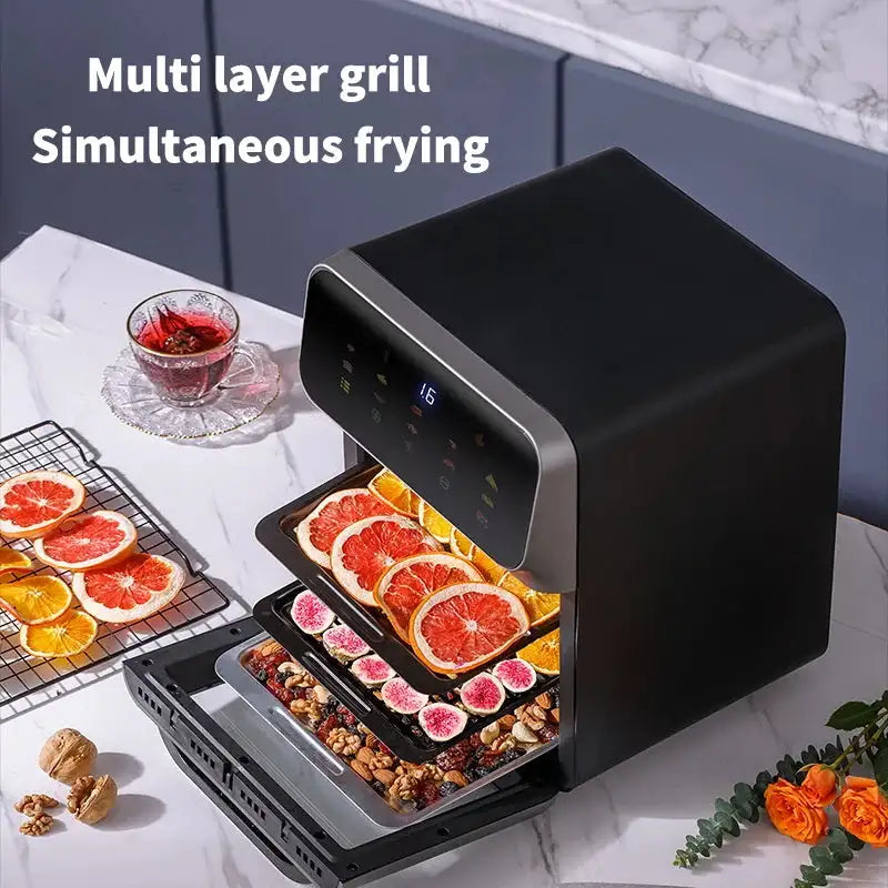 12L Oil Free Electric Air Fryer 360 Degree Convection Oven