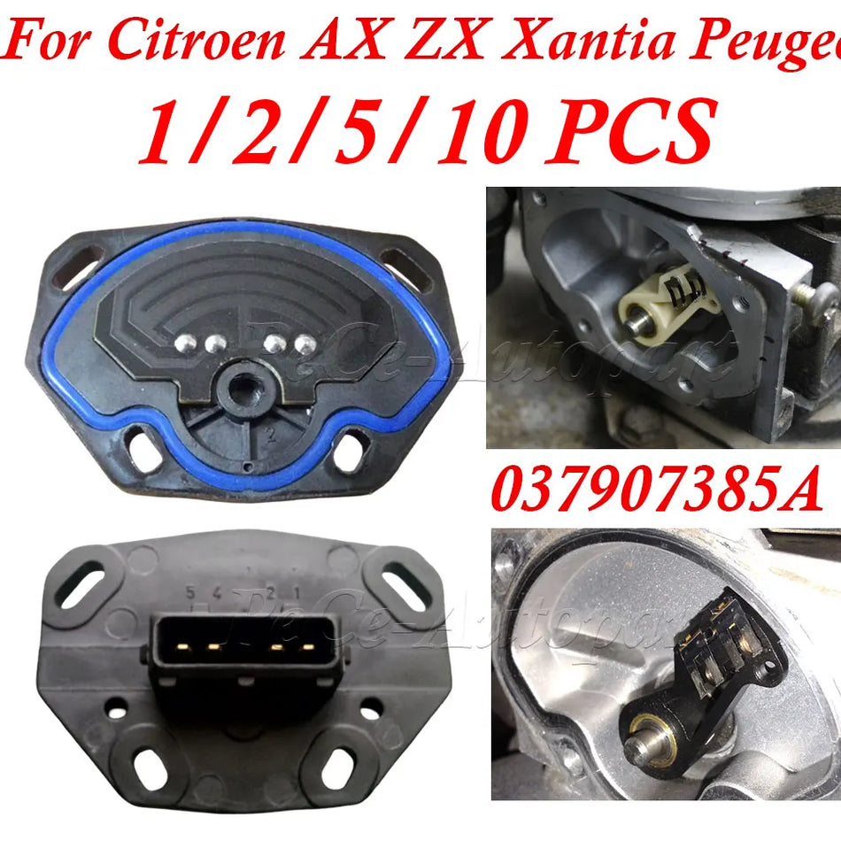 Throttle Position Sensor 3437022 For Citroen Peugeot VW Renault Lancia AX ZX