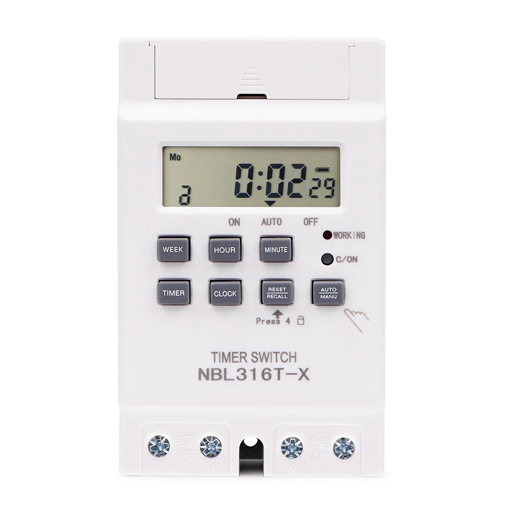 KG316T-II Digital Timer Switch &ndash; Power Outage Memory KG316T-X
