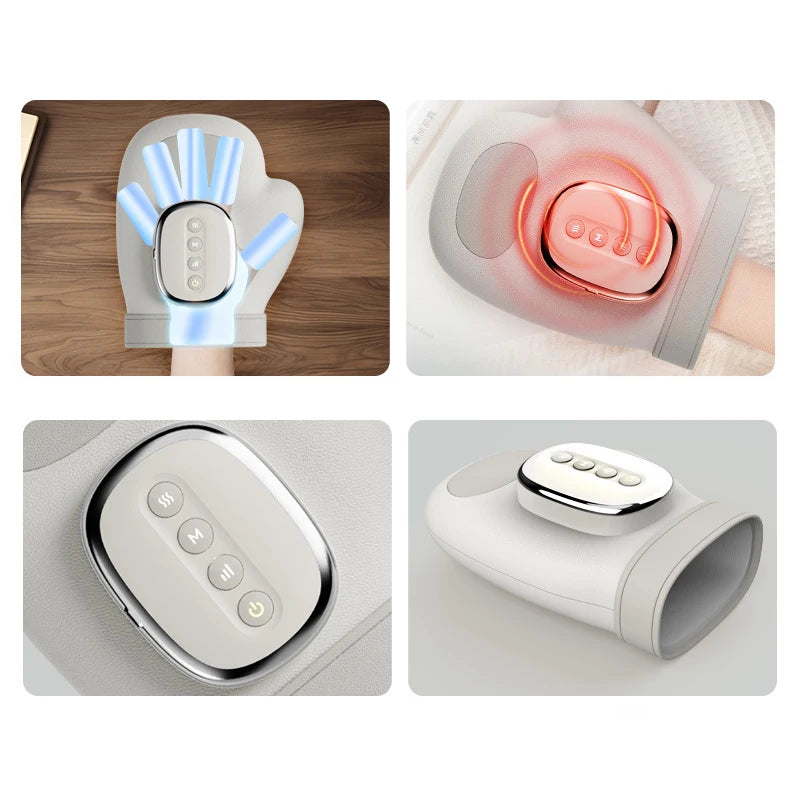 Electric Hand Massager &ndash; Airbag Compression and Heating