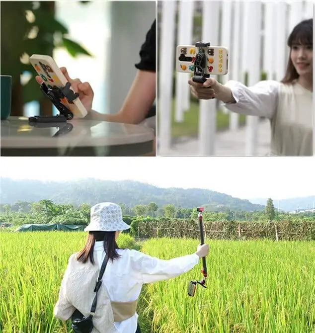 IFOOTAGE Phone Tripod Mount Adapter &ndash; 360 Degree Rotation