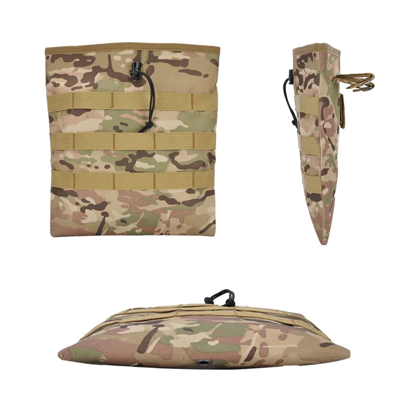 Saco Tático de Nylon 1000D Para Cintos Molle e Carregadores