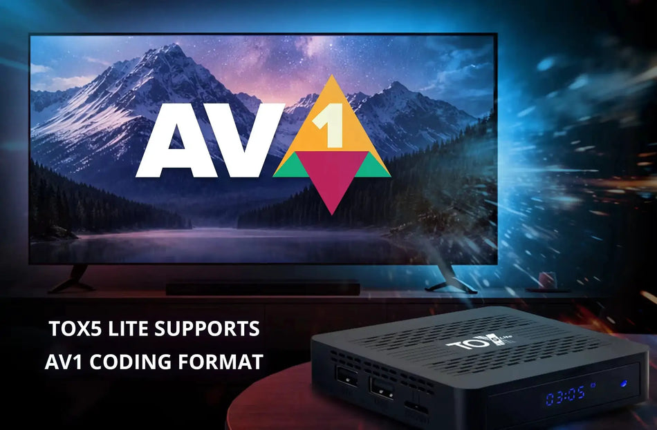 Android 14 Smart TV Box 2GB RAM 32GB Storage S905X5M 4K Media Player by InterCyprus Trading Ltd