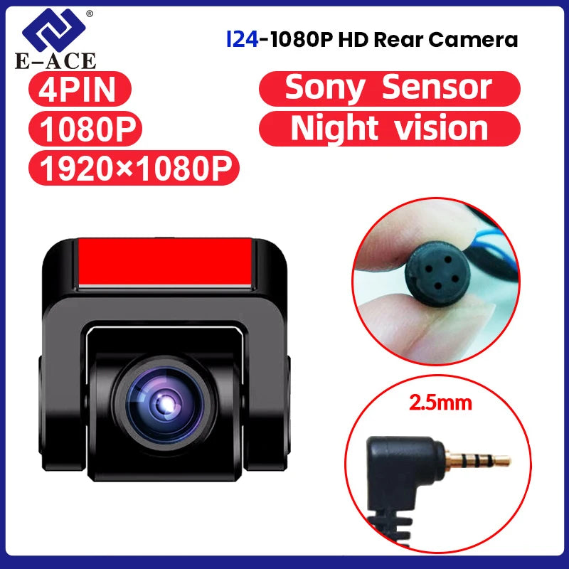 E-ACE 1080P RearView Camera &ndash; HD Night Vision Waterproof