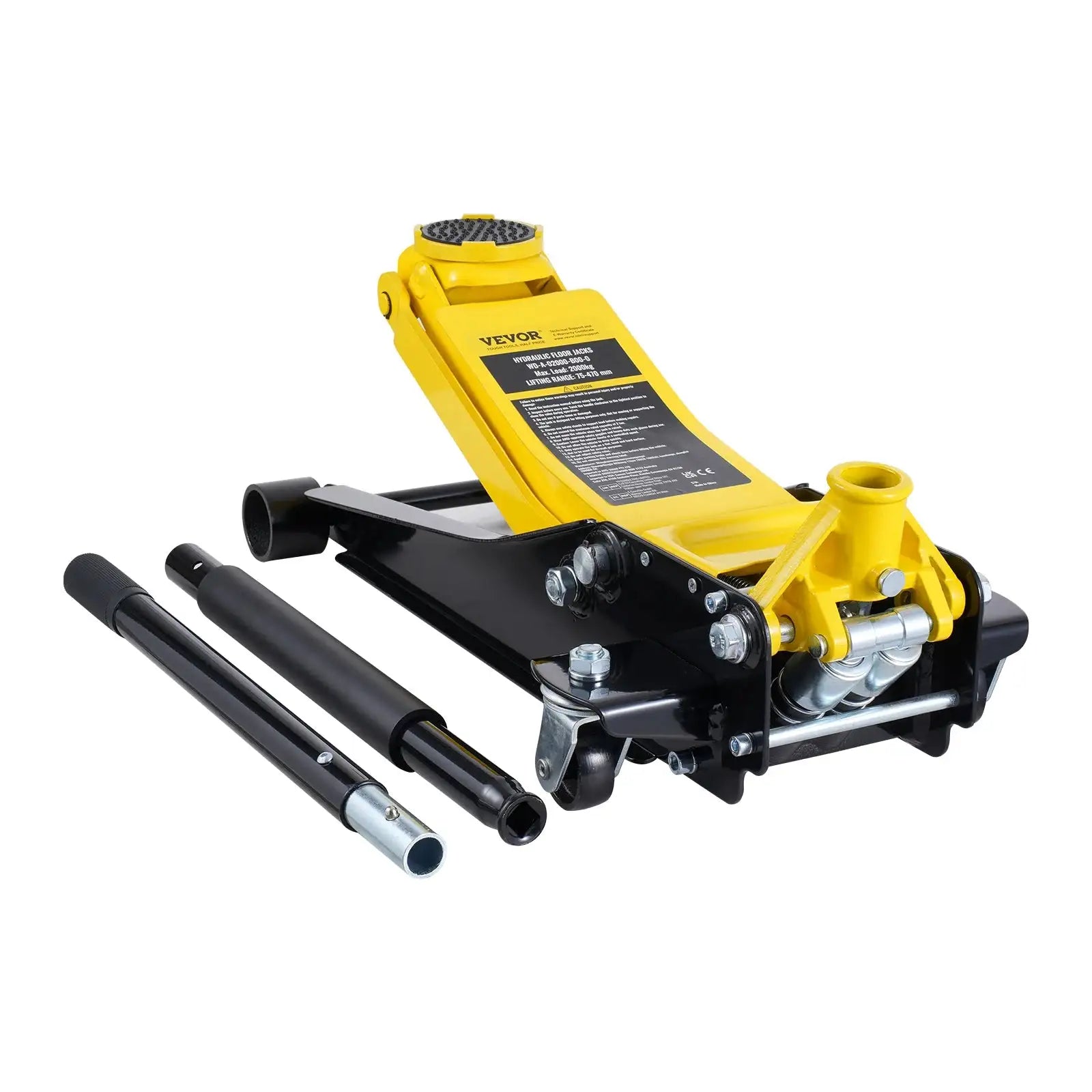 2 Ton Low Profile Floor Jack &ndash; Quick Lift Pump