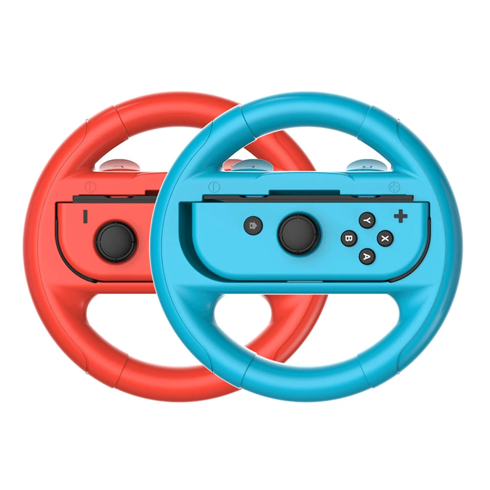 2Pcs Joy-Con Wheel for Nintendo Switch OLED &ndash; Ergonomic Racing Game Controller Grip C