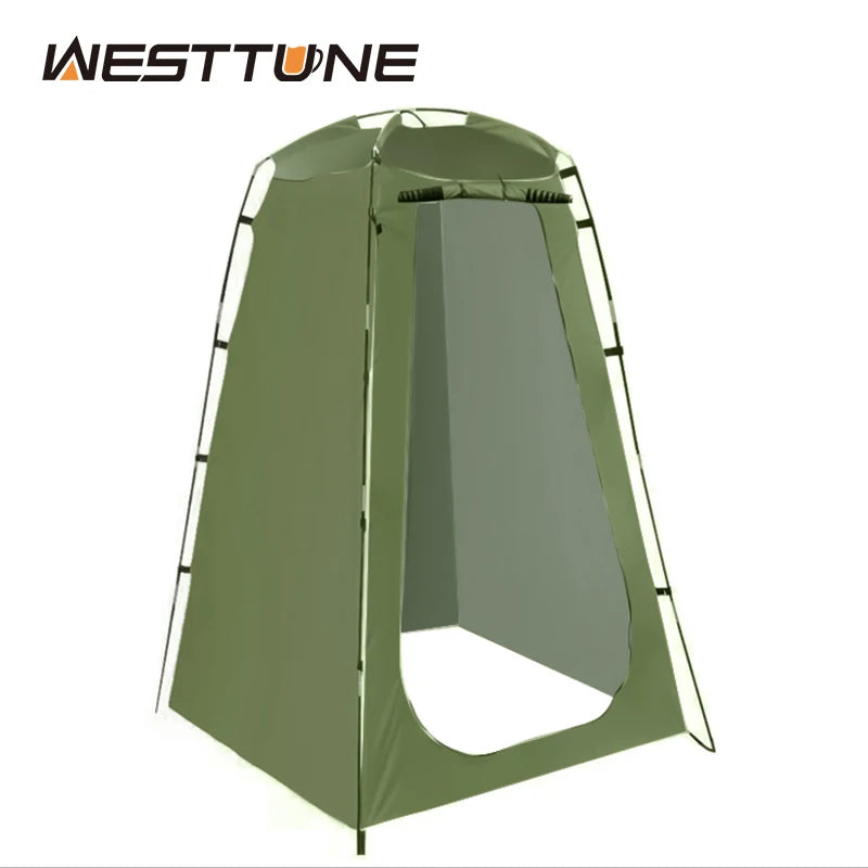 Westtune Portable Waterproof Privacy Shower Tent for Camping and Outdoor Use
