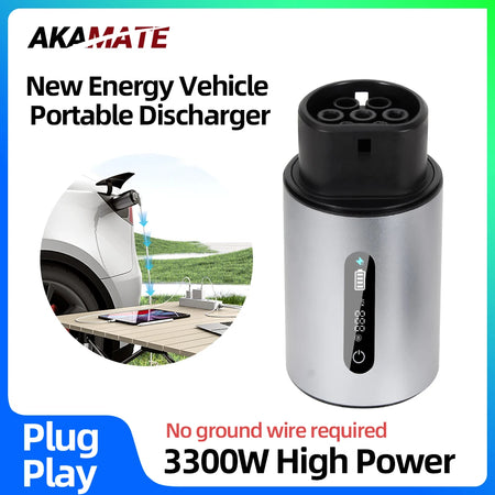 Portable Discharger For New Energy Vehicle - 3300W Overheat