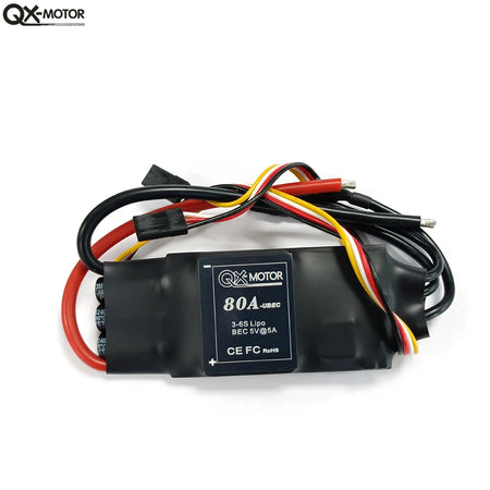 QX-Motor 70mm EDF 12 Blades Ducted Fan &ndash; High Power 80A ESC 3-6S