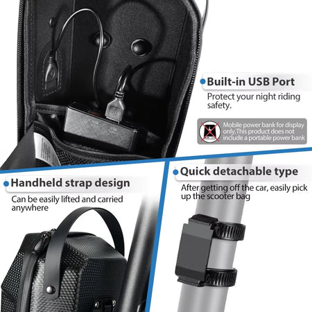 NEWBOLER Electric Scooter Bag &ndash; Waterproof Design with USB Port