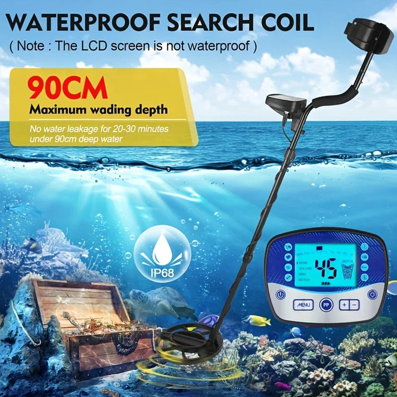 ANENG T11 Professional Metal Detector &ndash; Waterproof Design