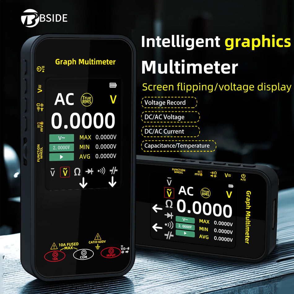 BSIDE S500 Graphing Multimeter &ndash; TFT Color Screen, 1800mAh S500 standard / CHINA