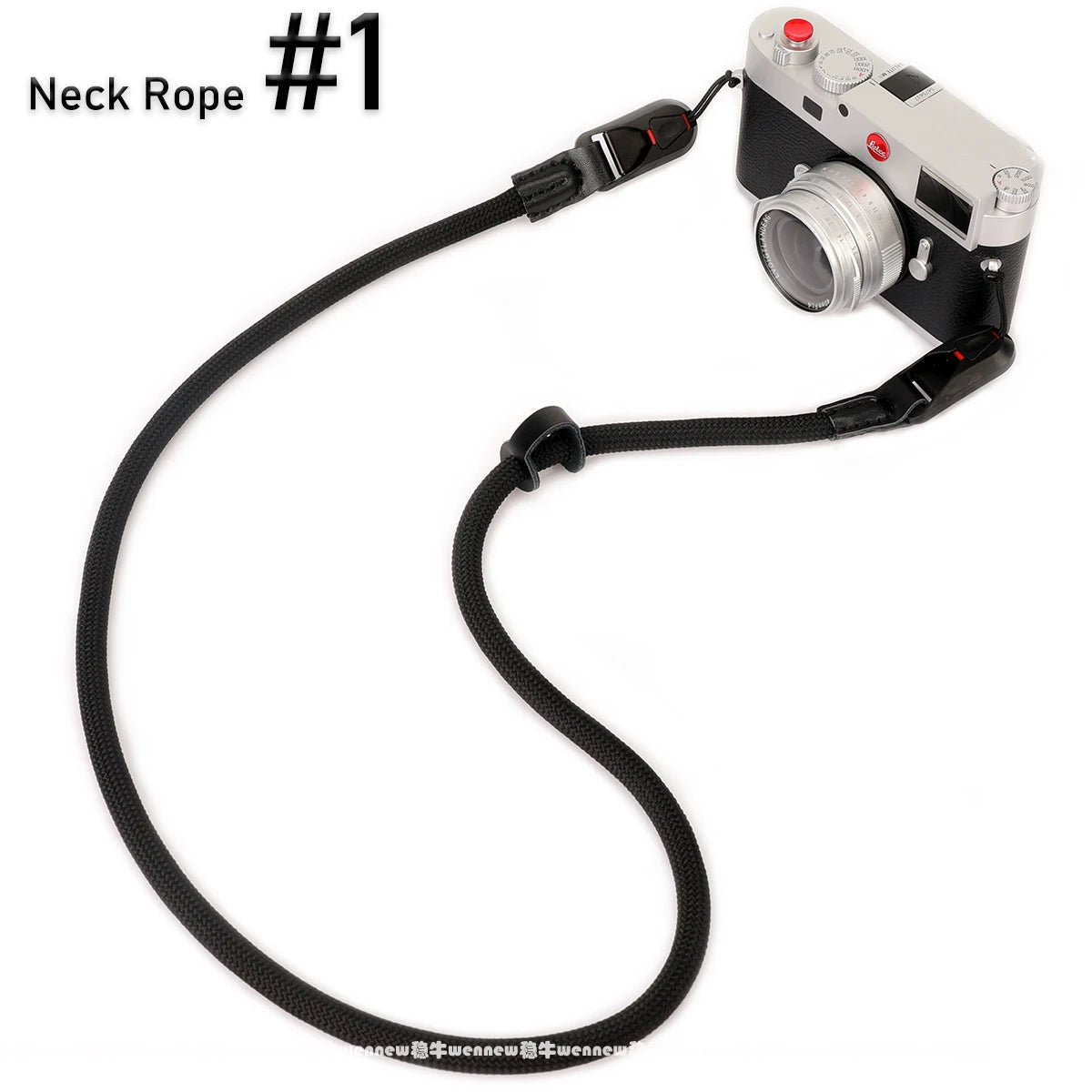 Nylon Rope Sling Camera Strap - Quick Release for Fujifilm, Sony, Nikon