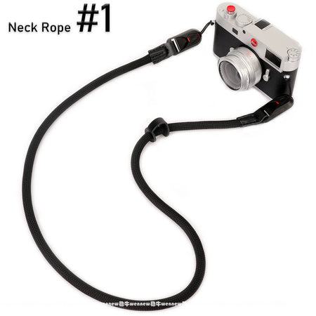 Nylon Rope Sling Camera Strap - Quick Release for Fujifilm, Sony, Nikon