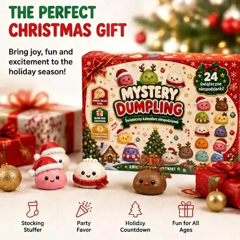 Christmas Squishy Advent Calendar 2026 Fidget Countdown Gift For Adults by InterCyprus Trading Ltd