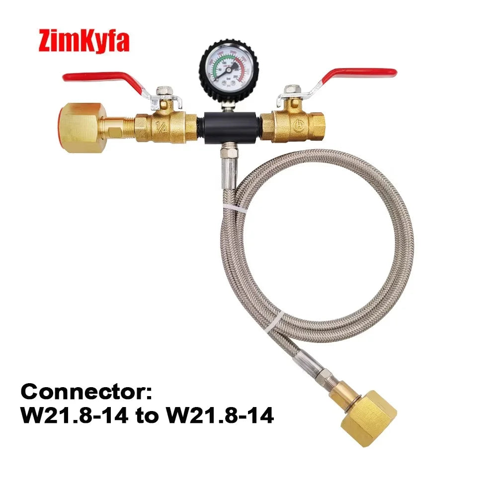 CO2 Fill Station Dual Valve - Multi Use Beverage Systems EU to EU 250barA