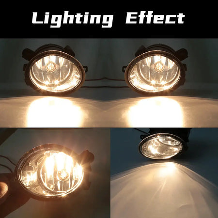 For BMW E39 M5 2001 2002 2003 E46 3 Series M3 2002 2003 2004 2005 2006 Fog Lights Headlight Front Driving Lamp Halogen LED Bulbs by InterCyprus Trading Ltd