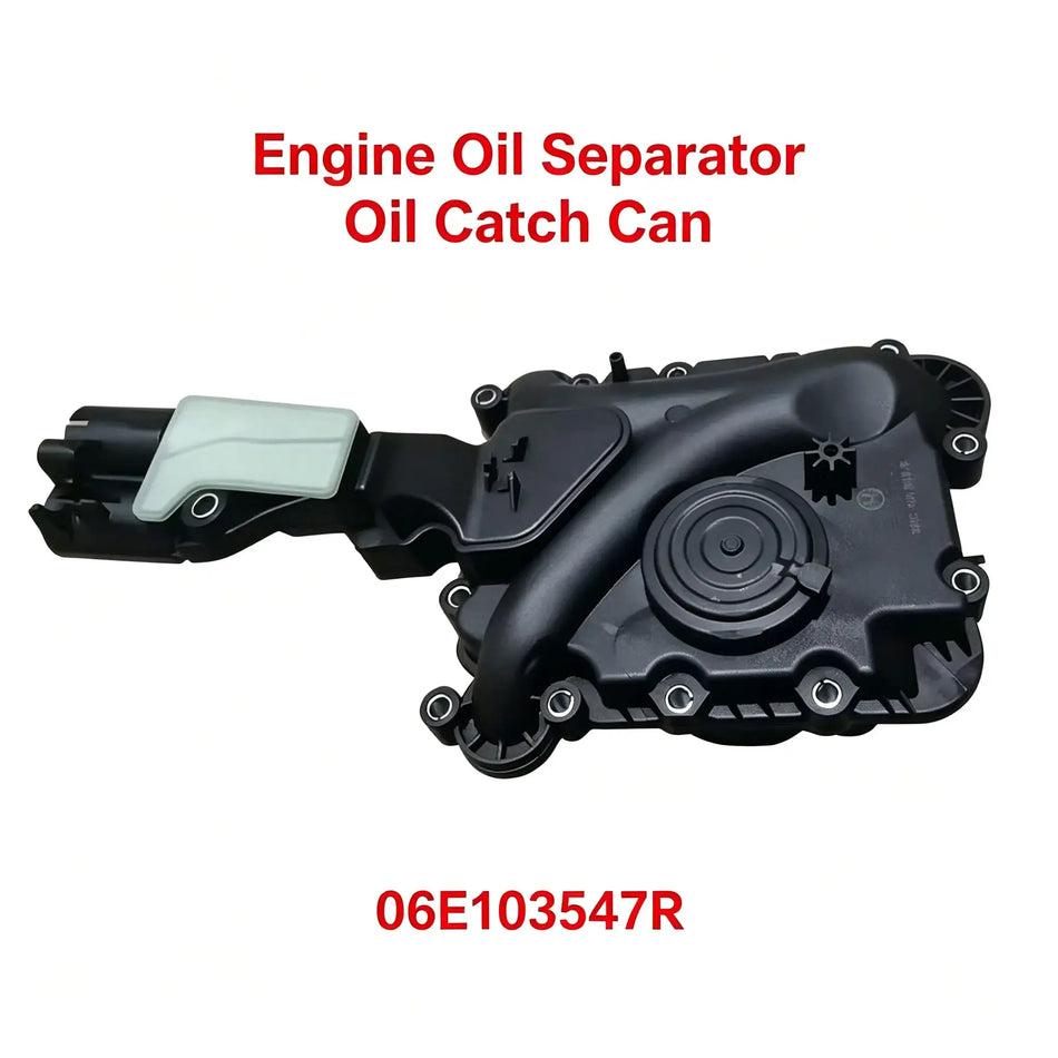 Crankcase Oil Separator For Audi 2.4L 2.8L 3.2L V6 FSI 06E103547R by InterCyprus Trading Ltd