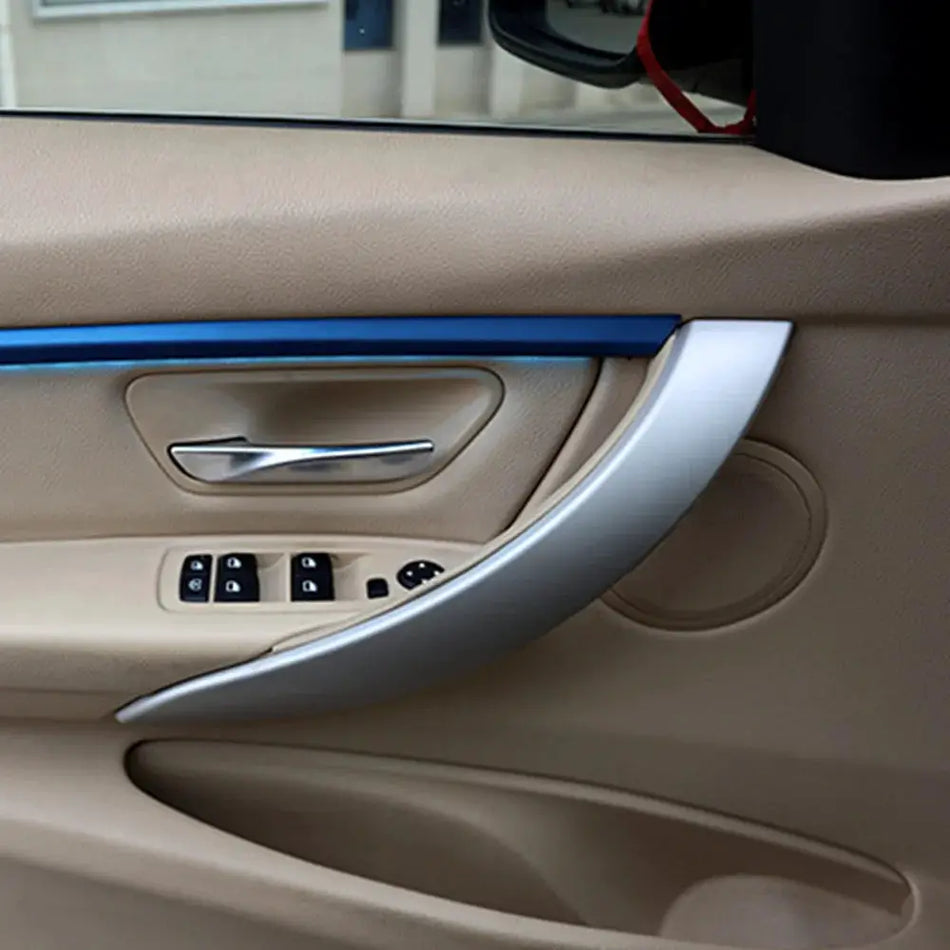 Interior Door Pull Handle Outer Cover Trim For BMW 3 4 Series M3 M4 F30 F34 F36 F32 F33 F80 F82 F83 316d 318d 320d 320i 325d by InterCyprus Trading Ltd