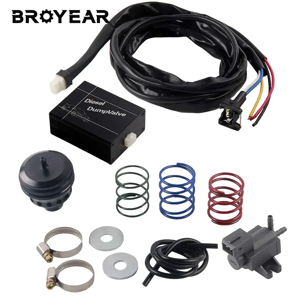 Aluminum Turbo Diesel Blow Off Valve Kit For BMW by InterCyprus Trading Ltd