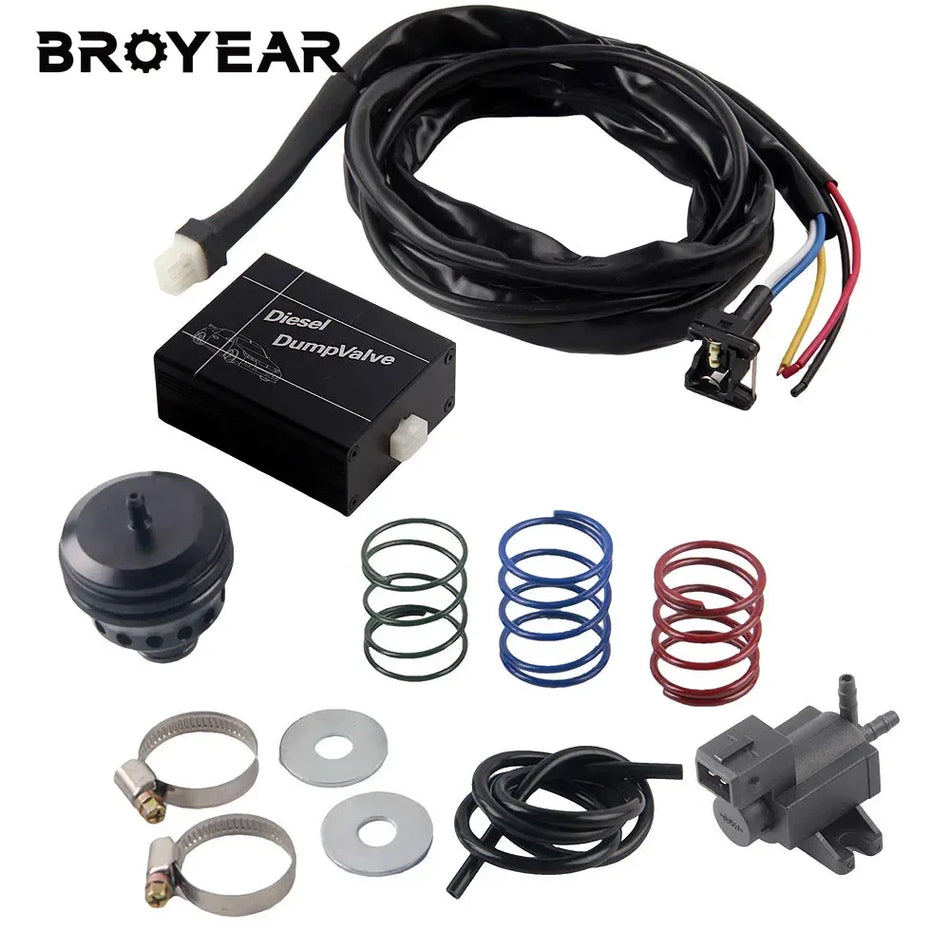Aluminum Turbo Diesel Blow Off Valve Kit For BMW by InterCyprus Trading Ltd