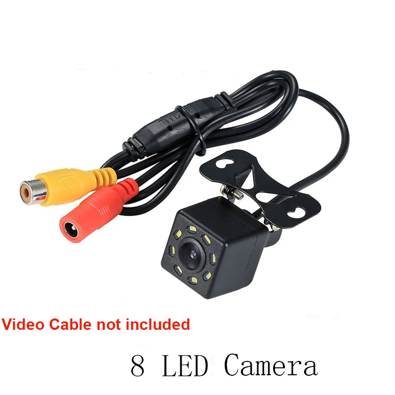 HD Car Rearview Camera 8 LED Camera