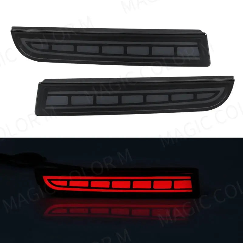 LED Bumper Reflector Lights For Mitsubishi Lancer Evo Evolution ASX Outlander Sport RVR Dynamic Turn Signal Rear Tail Brake Lamp by InterCyprus Trading Ltd
