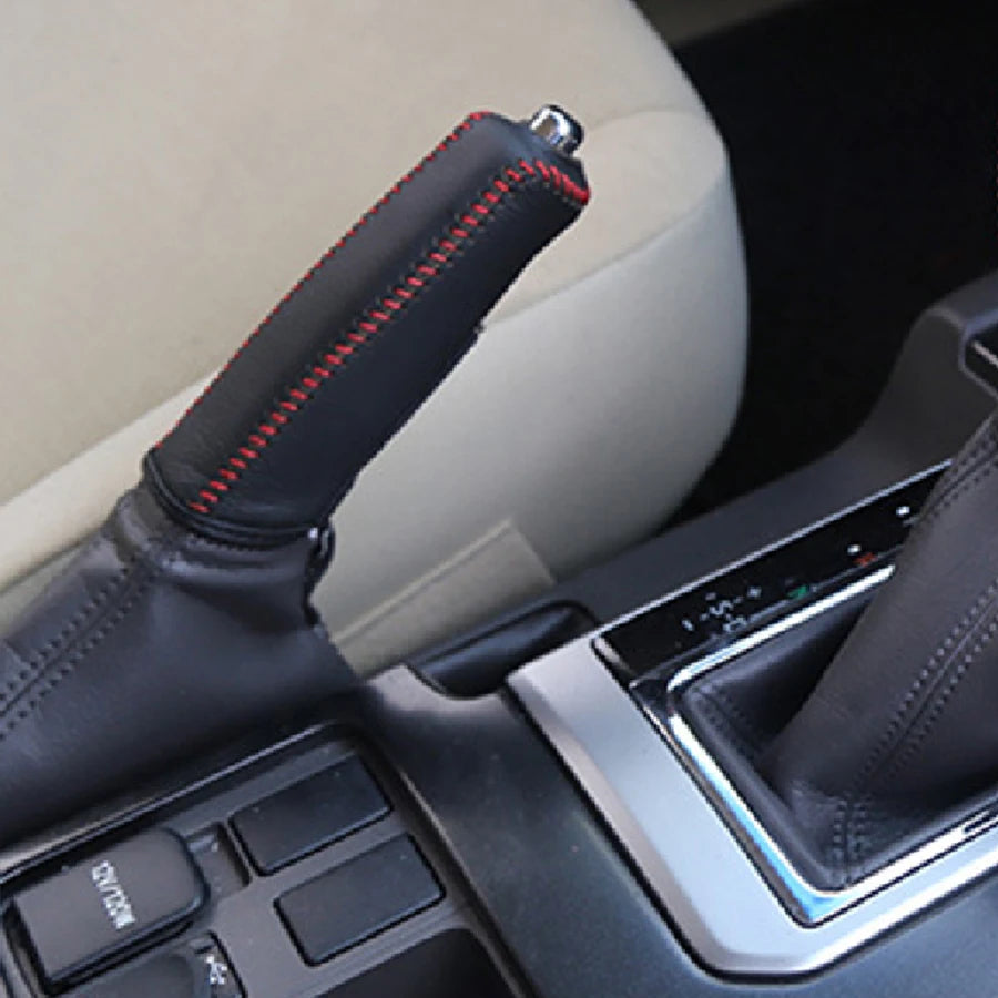 Premium Κάλυμμα Χειροφρένου από Μαλακό Δέρμα με Εύκολη Τοποθέτηση για Toyota Camry