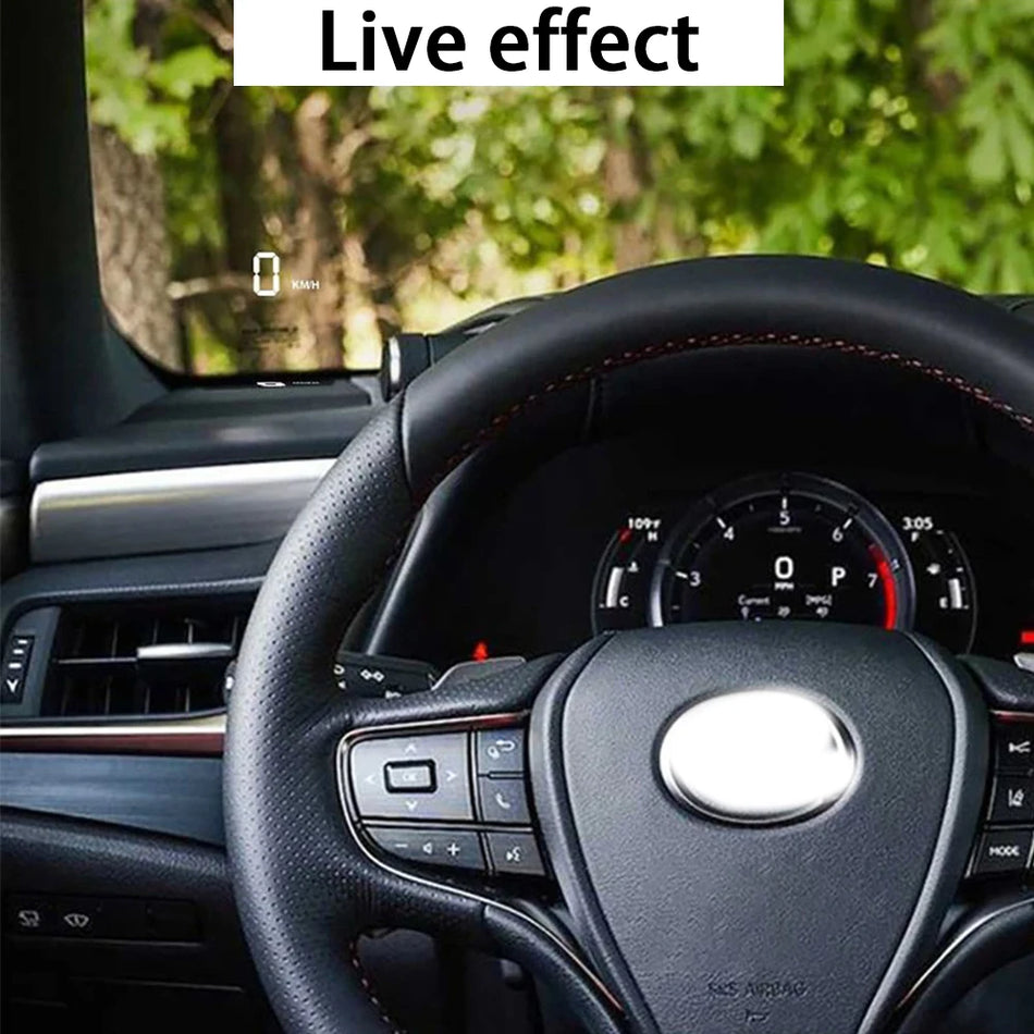 Head Up Display for Lexus ES200 ES250 ES300h ES350 XZ10 2019-2023 5 Inch Wired HUD with Speedometer