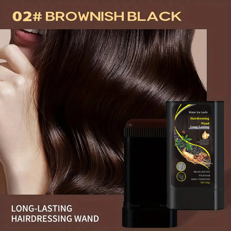 Water Ice Levin Quick Hair Dyeing Stick &ndash; Long-Lasting Portable Smear Brush Design