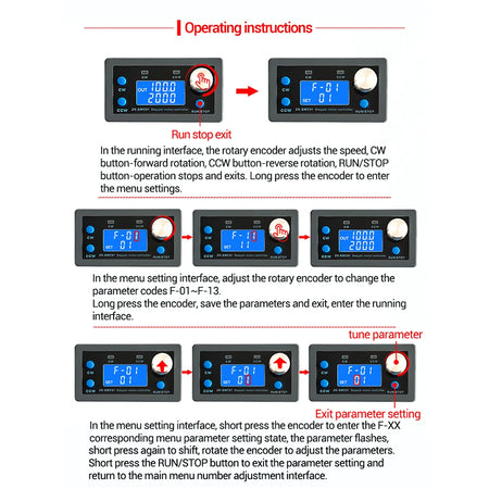 ZK-SMC01 Stepper Motor Driver &ndash; Precise Programmable Control
