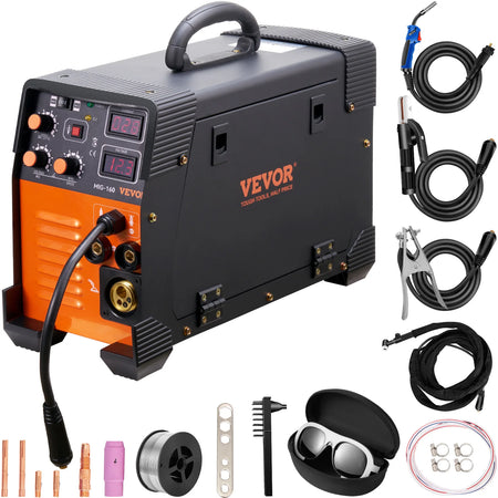 MIG-250 3 In 1 Portable Inverter Welder - Digital Display 160A / Poland
