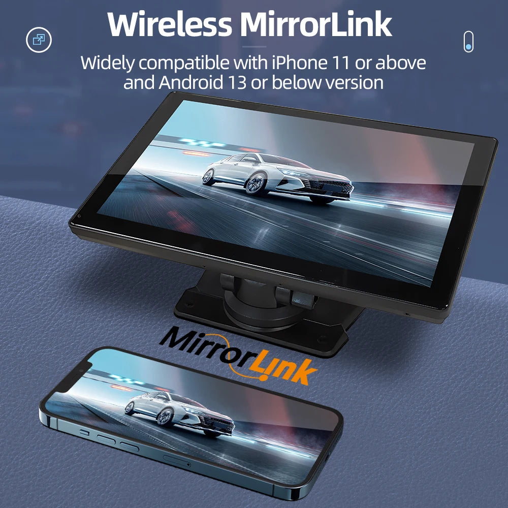 9Inch Multimedia Player Universal - CarPlay Android Auto