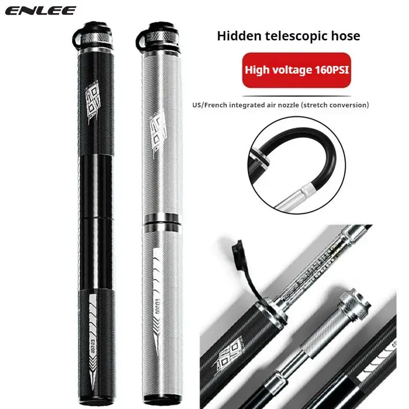 ENLEE Mountain Road Bicycle Pump Portable Pump Bicycle Pump US-French Mouth Suitable For Mini Basketball Pump by InterCyprus Trading Ltd