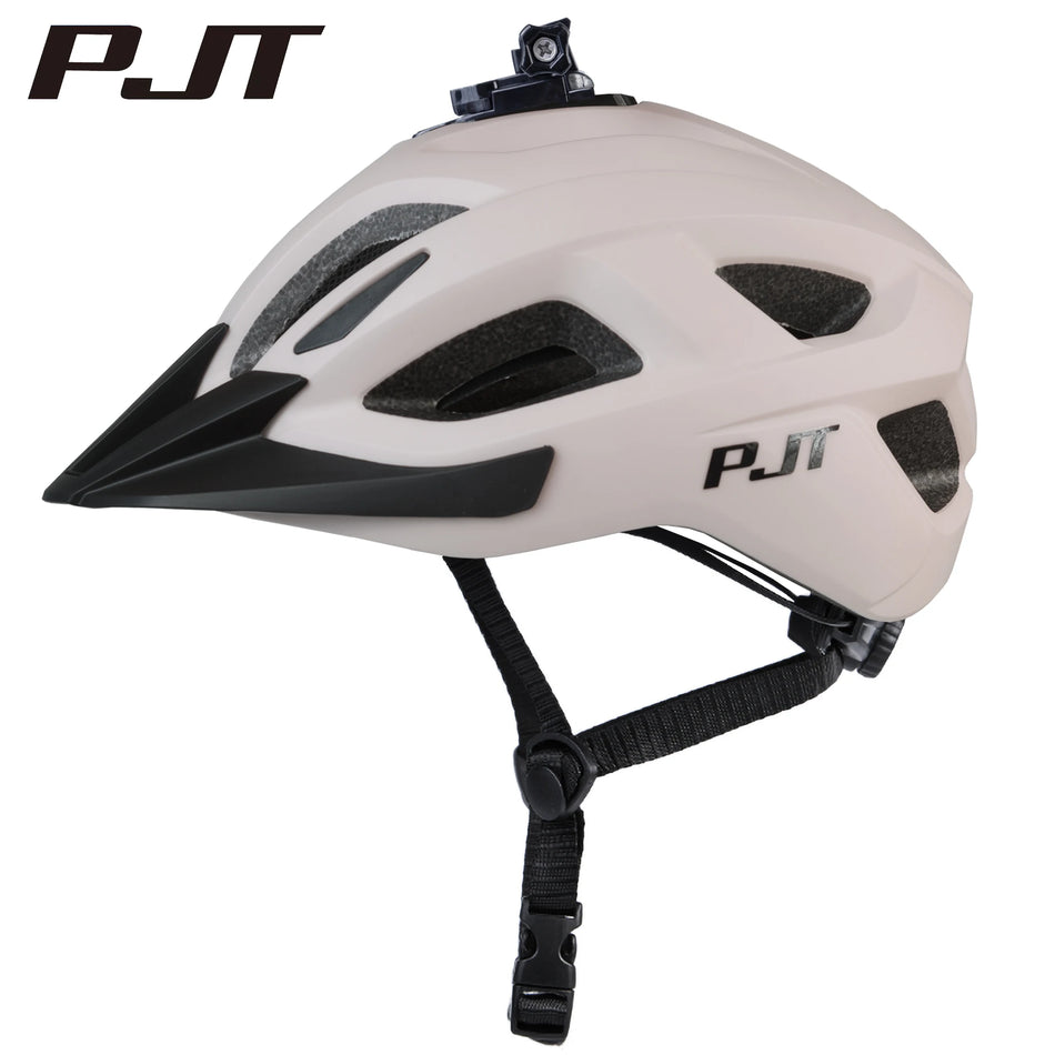 PJT Adult Ποδηλατικό Κράνος με Δίχτυ Εντόμων και Στήριξη Κάμερας