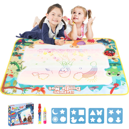 Coolplay Magic Water Drawing Mat &ndash; Reusable Doodle Fun for Kids