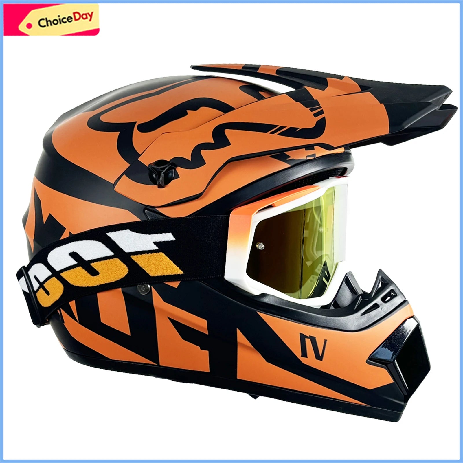 NoEnName_Null Off-Road Safety Helmet for Kids and Youth HEIJU / S