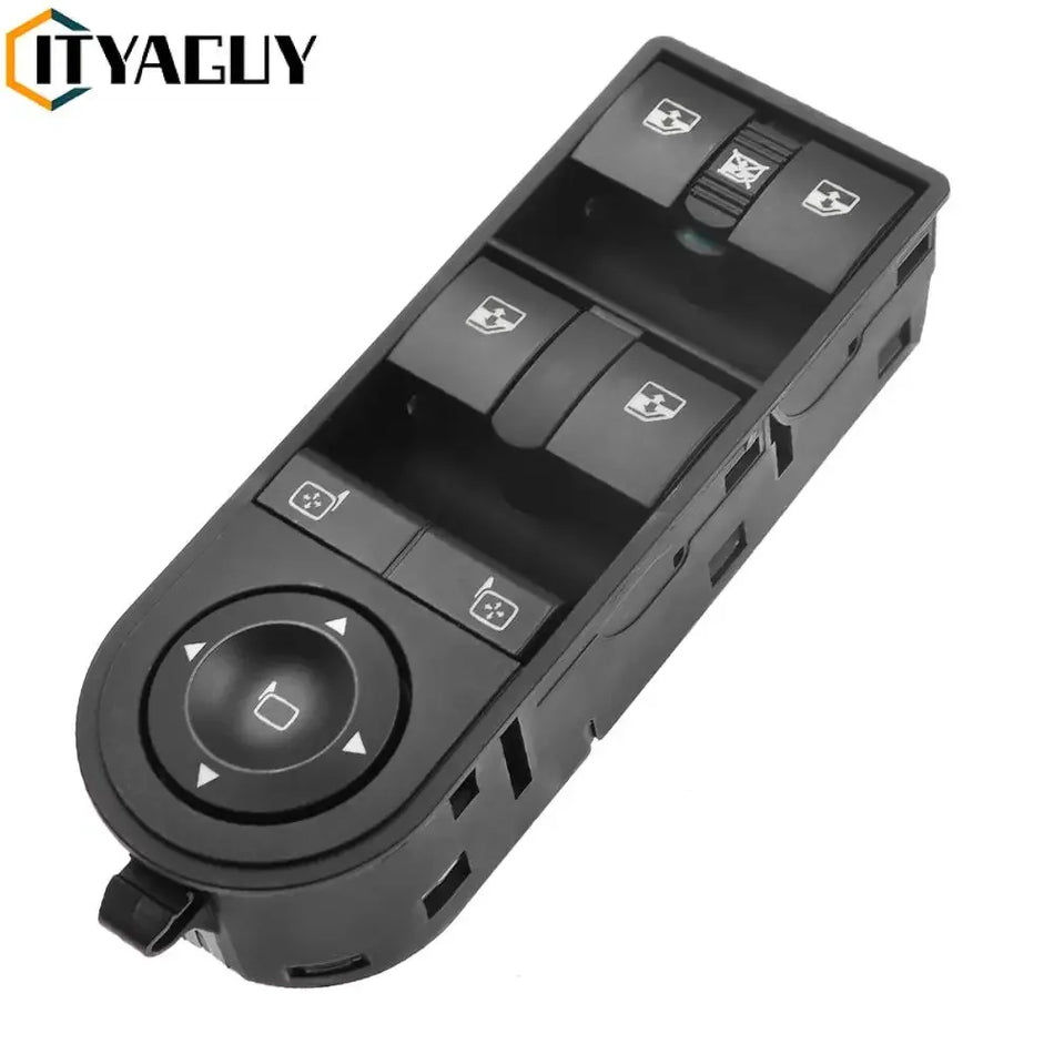 Interrupteur de contrôle de fenêtre pour Vauxhall Opel Astra H remplacement de bouton en plastique à ajustement direct
