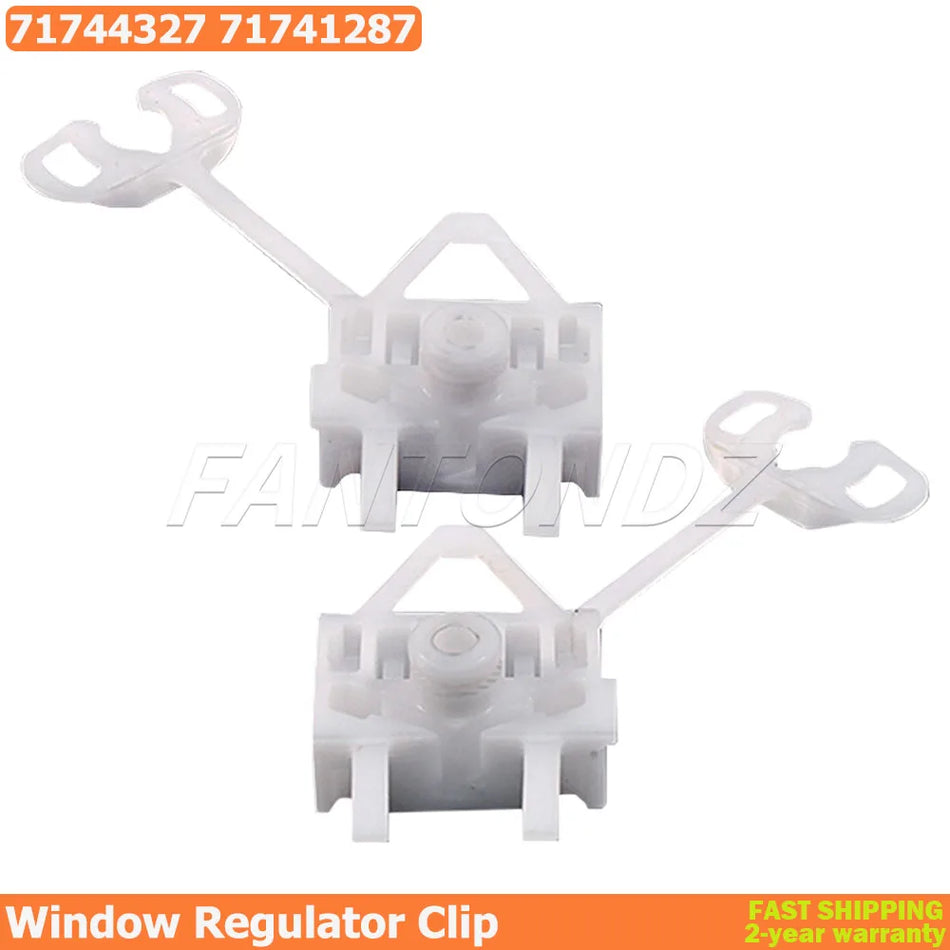 Clip del regulador de ventana para puerta delantera de Fiat Panda 169 2003-2012