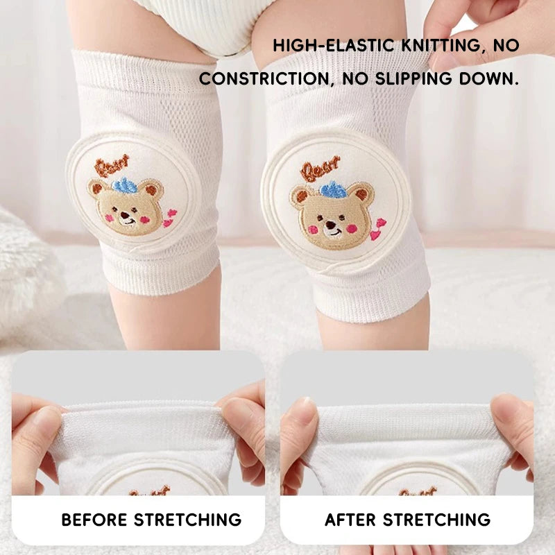 Baby Knee Pads For Crawling &ndash; Breathable Mesh Comfort