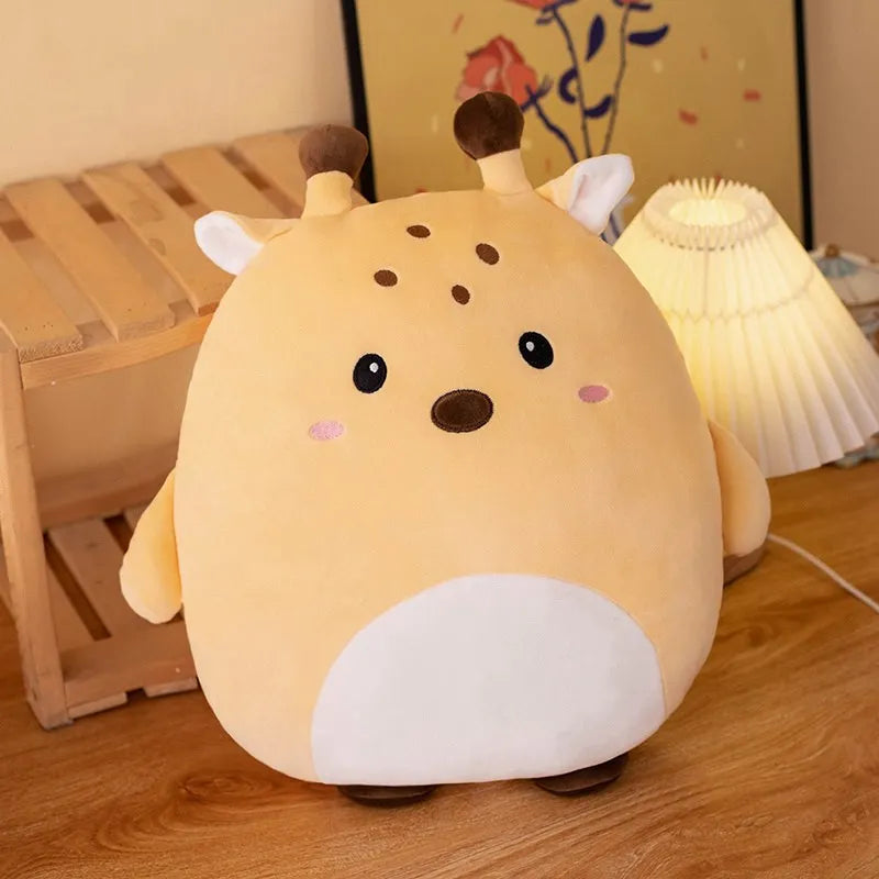 40cm Kawaii Plush Animal Pillow - Penguin, Pig, Rabbit, Panda, Crab Deer / 40cm