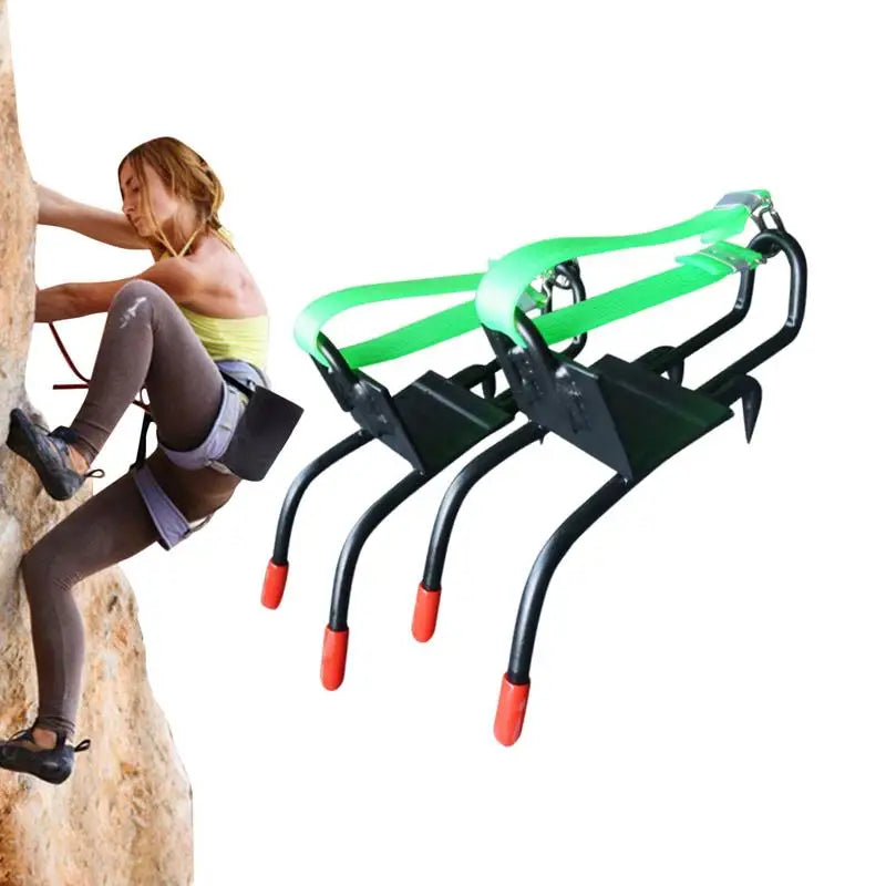 Adjustable Tree Climbing Spikes Tool Kit with Wear-Resistant Gear