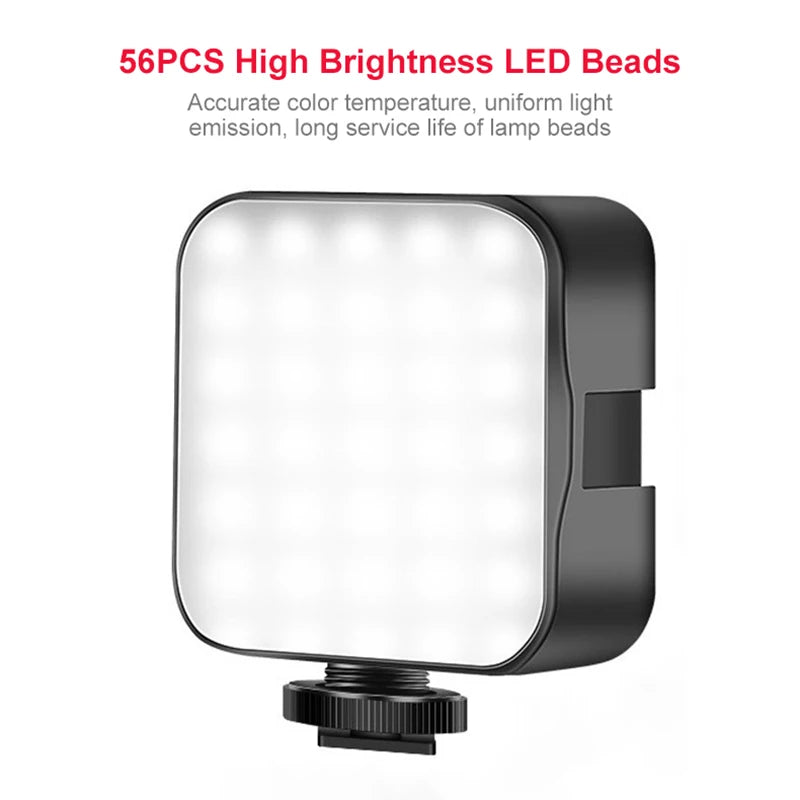 Mini Rechargeable LED Video Light