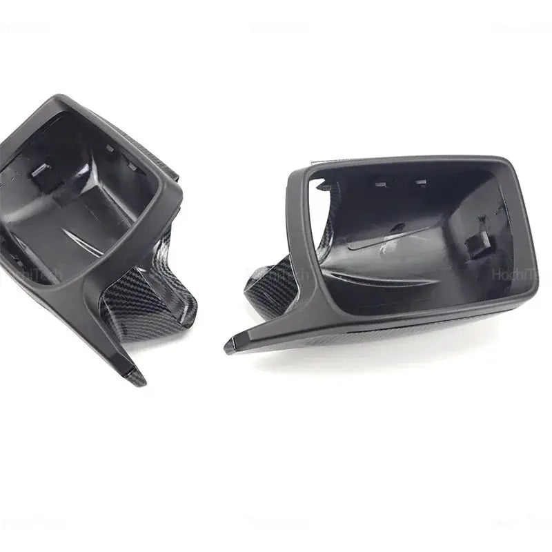 For BMW X3 X 3 E83 2003-2010 Carbon Fiber Look Rear View Mirror Cover Replacement Style Side Wing Mirror Caps with Tool by InterCyprus Trading Ltd