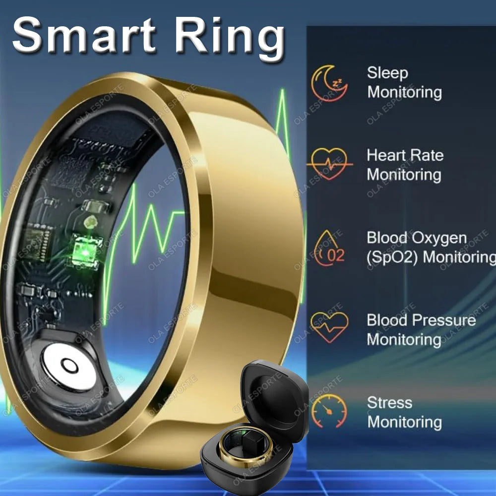 Xiaomi Smart Ring with Blood Pressure &amp; Heart Rate Monitoring, Waterproof &amp; Multi-Sport Mode
