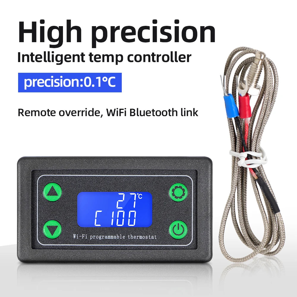 Wifi Remote Thermostat DC12-36V &ndash; LED Digital Display