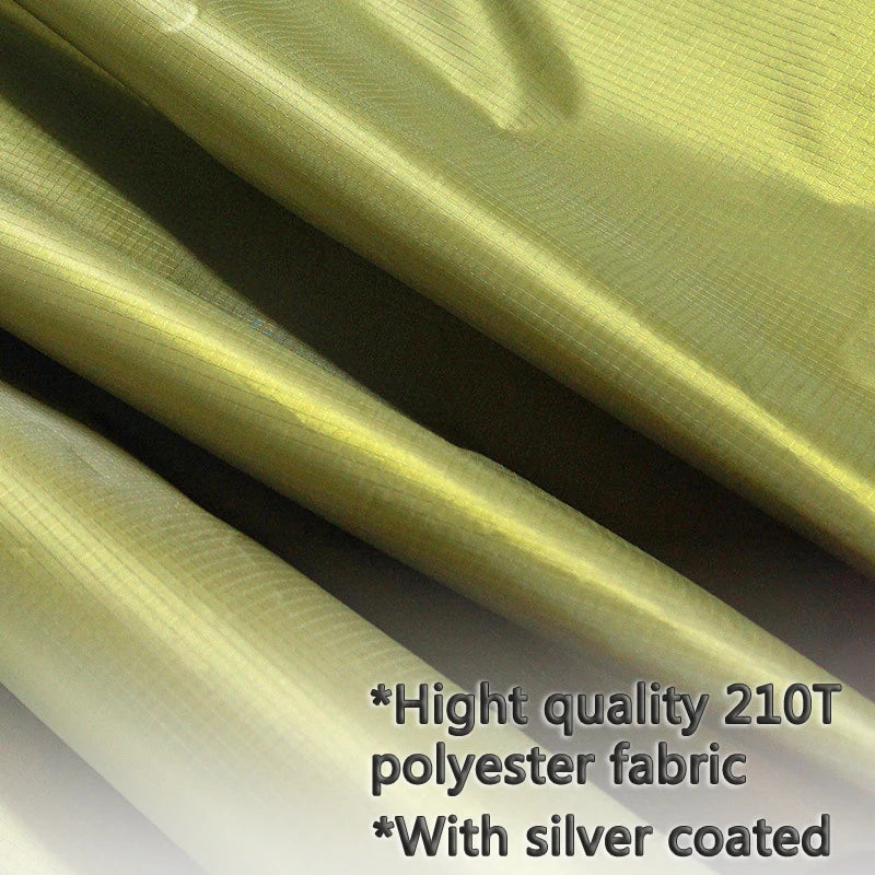 Versatile Waterproof Camping Tarp with 19 Hang Points - Lightweight Sun Shelter