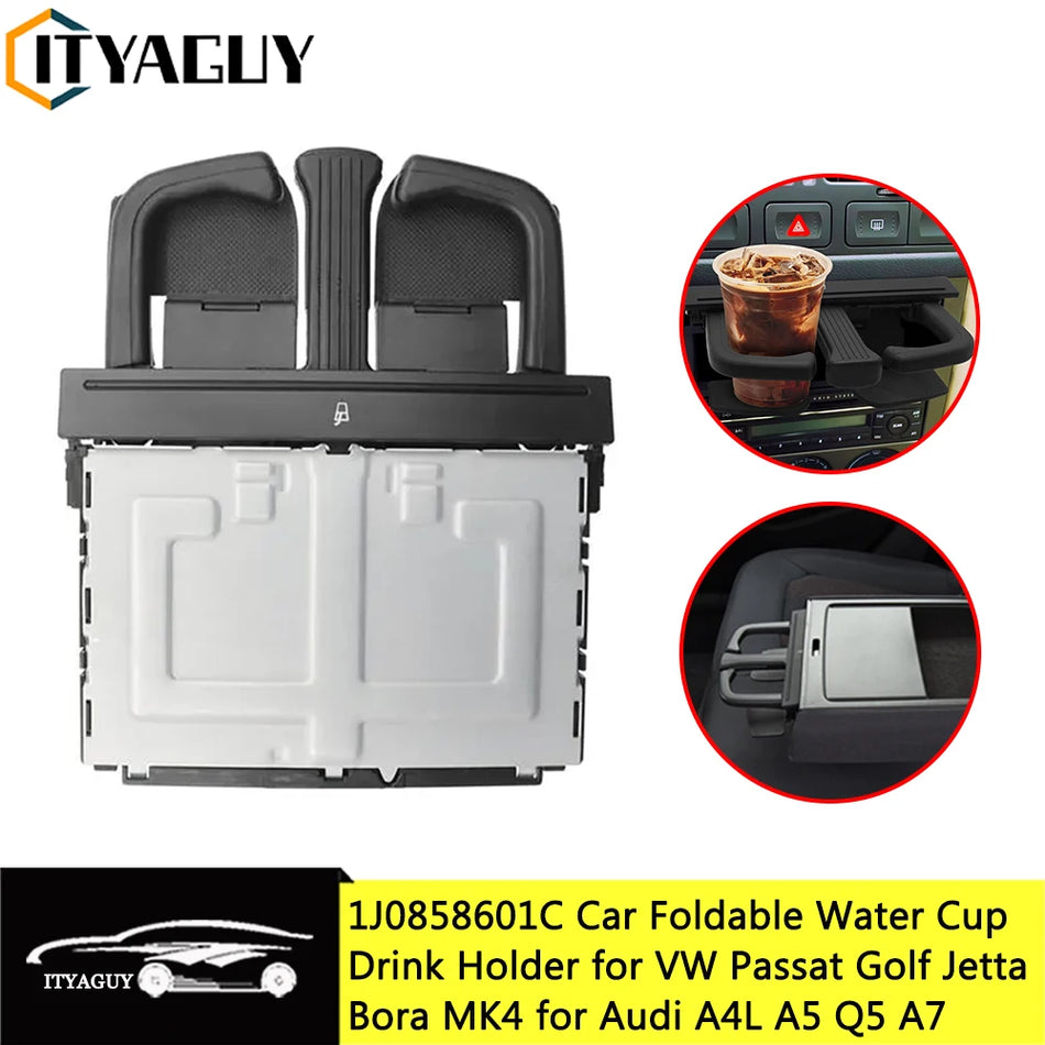 VW Jetta Golf 4 Bora MK4 Drinkhouder Vouwbaar Metaal en Plastic