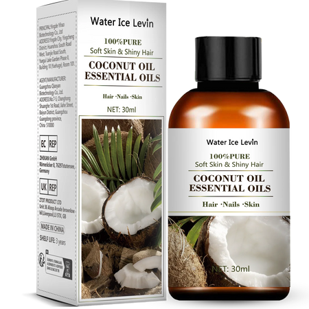 Coconut Essential Oil Blend &ndash; All-Natural Skin Care Formula 1pcs / 30ml / coconut